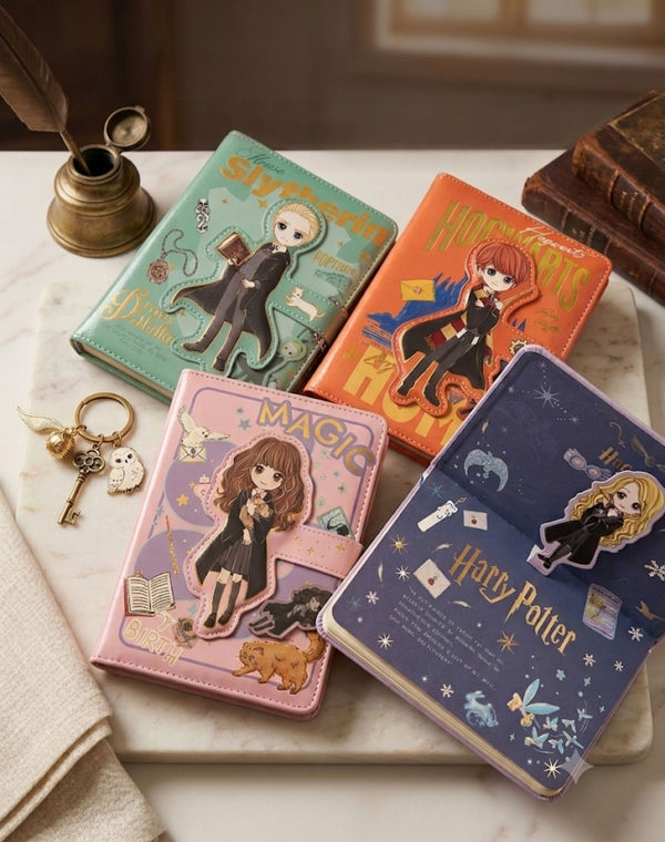 Harry Potter-themed A5 hardbound magnetic lock diaries