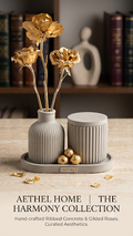 Handcrafted Flower Pot with Tray and Candy Box