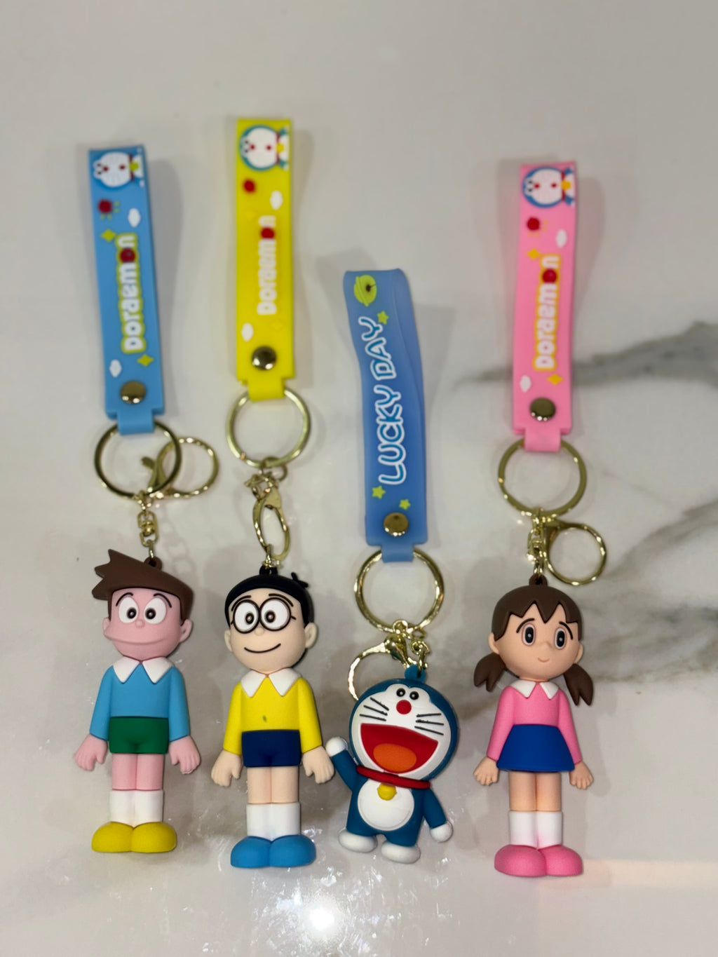 Jumbo rubber keychain
