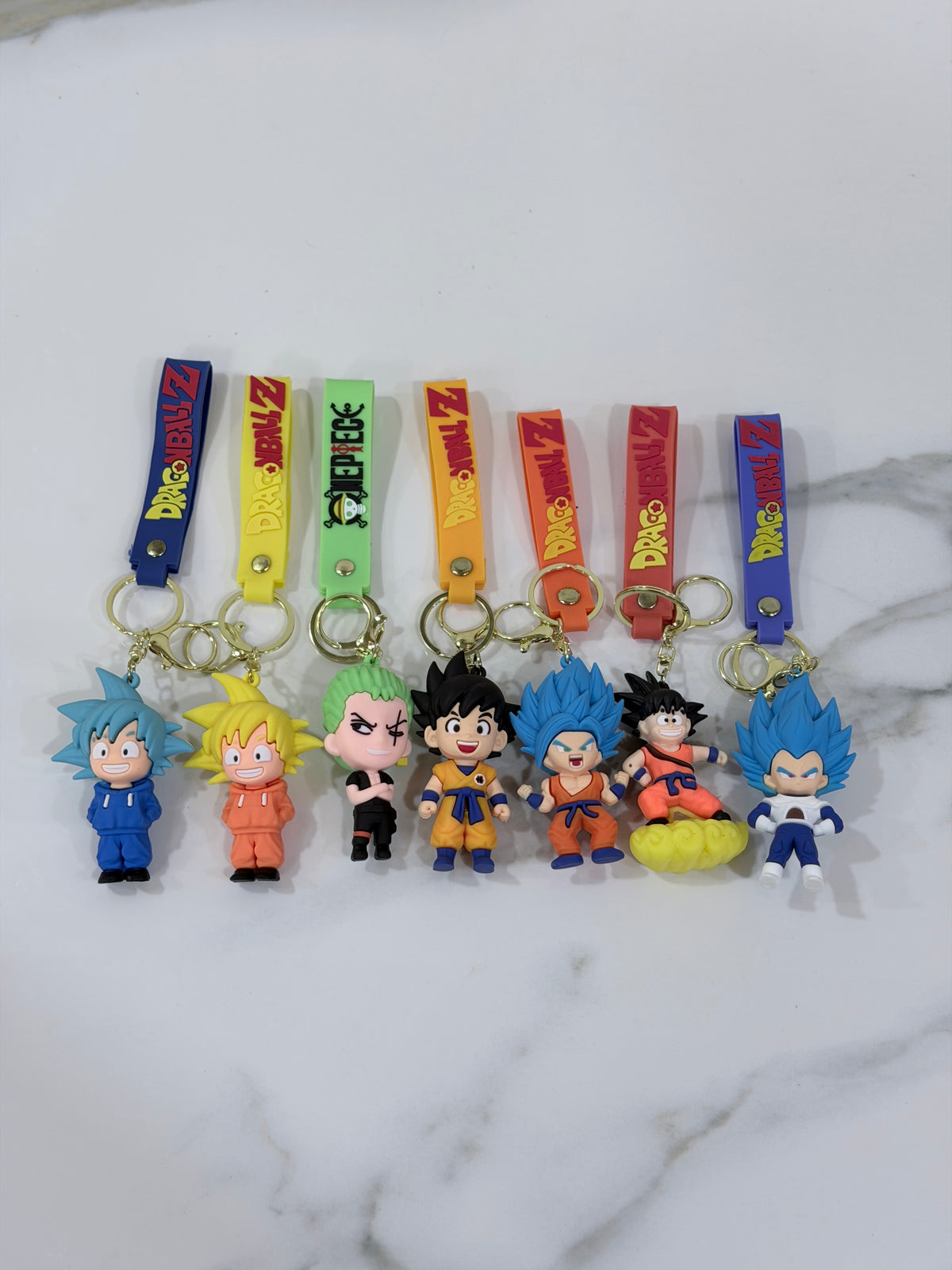 Jumbo rubber keychain