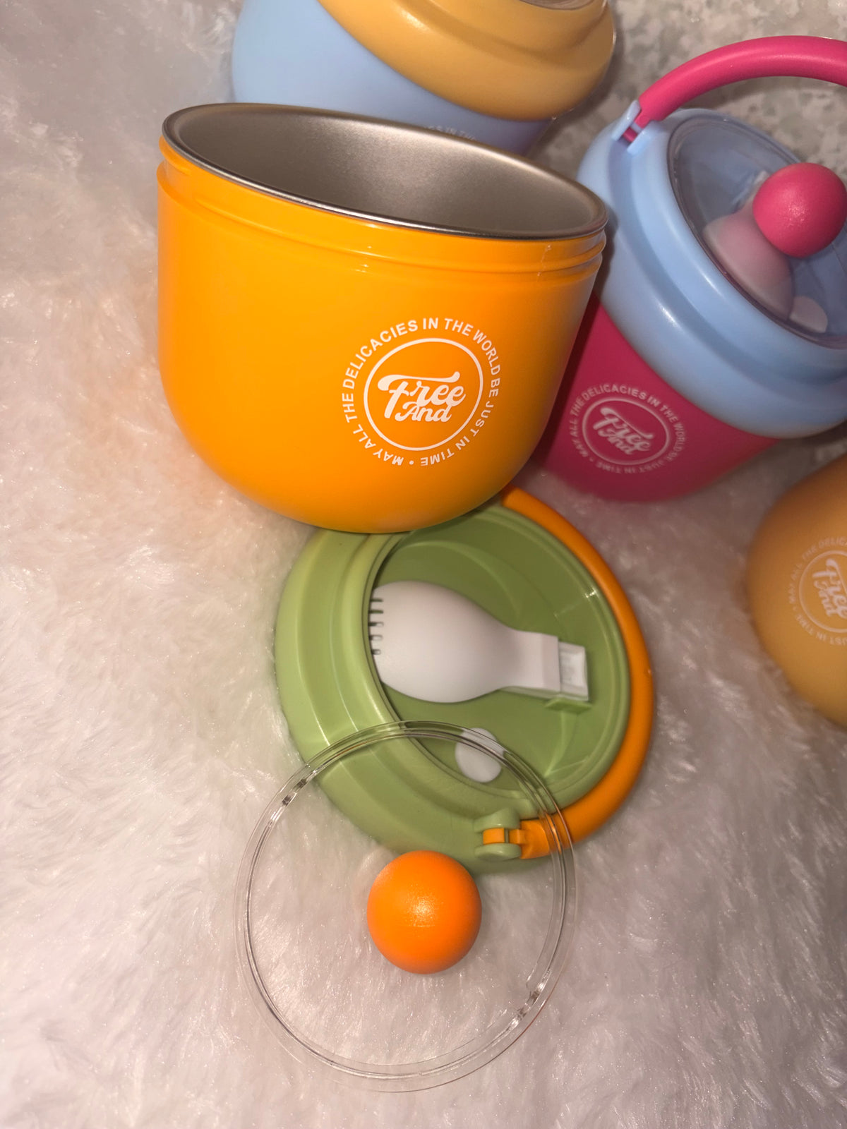 Bento Tiffin Box with Spoon