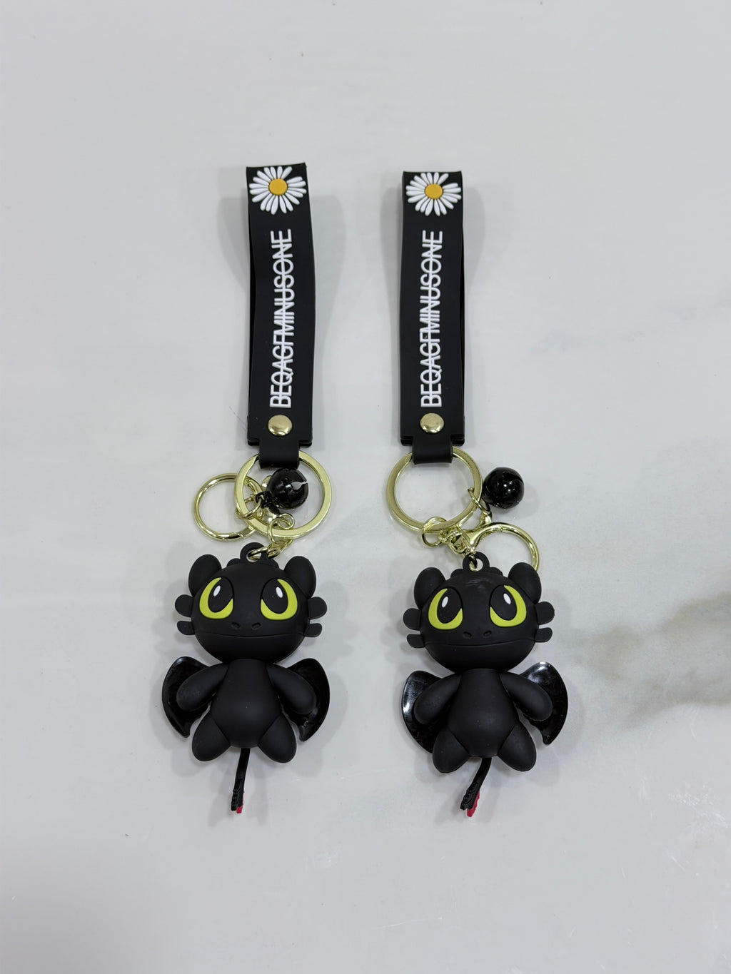 Jumbo rubber keychain