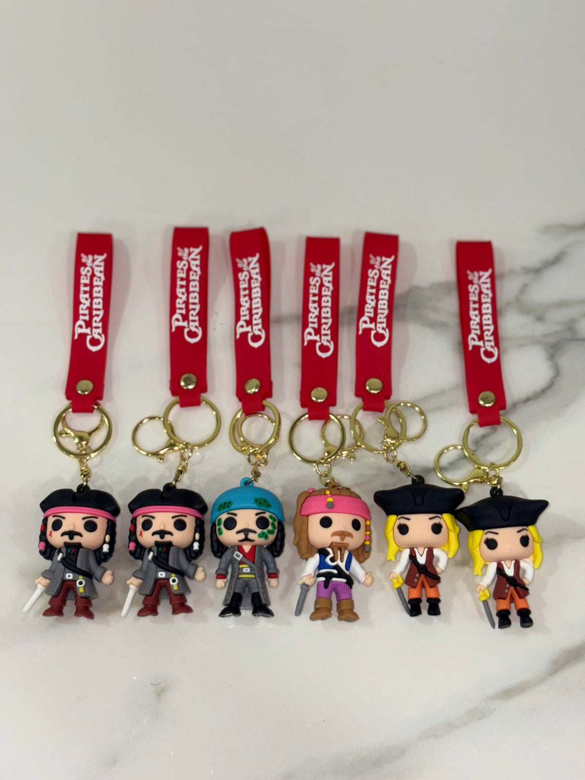 Jumbo rubber keychain
