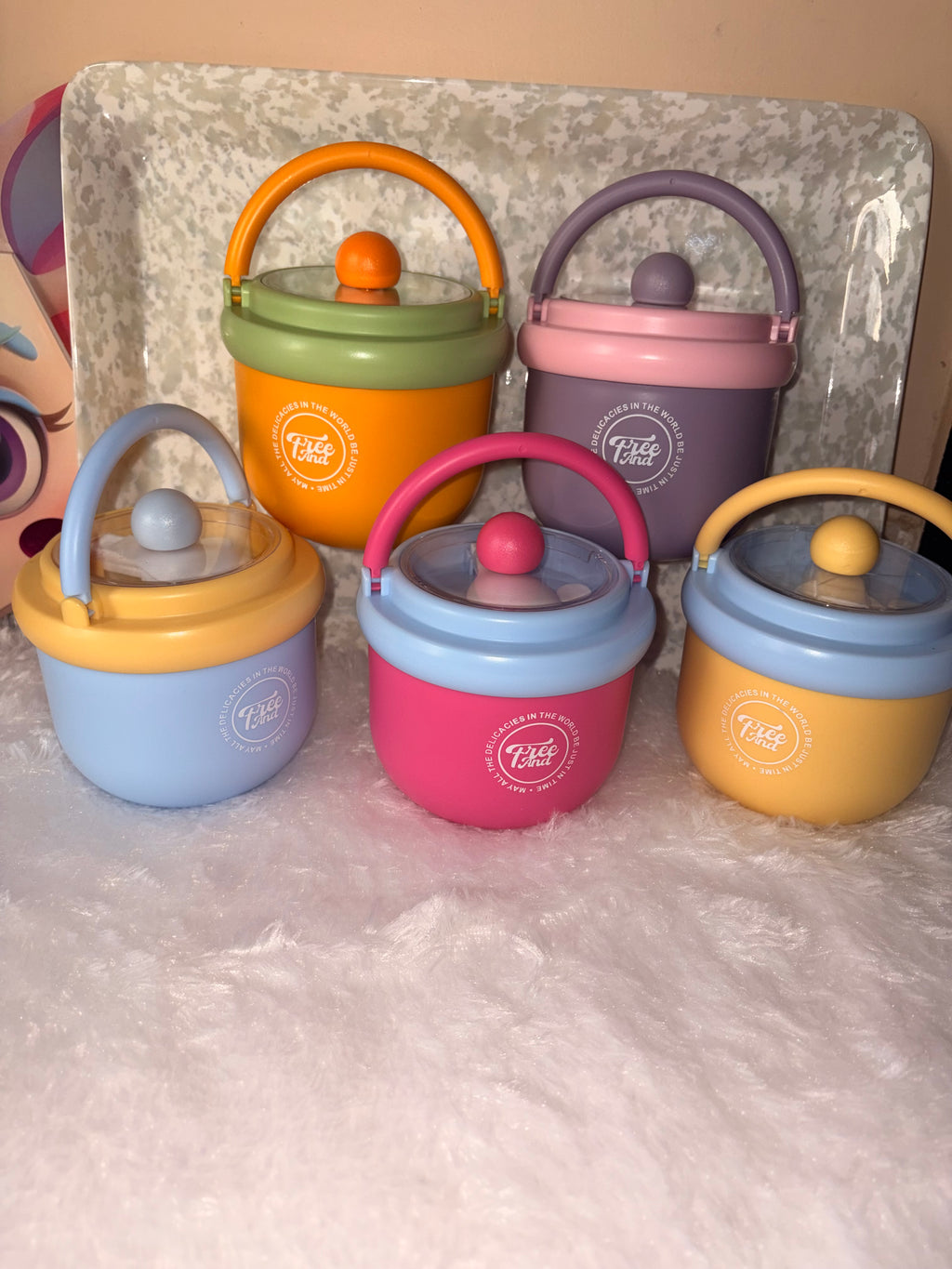 Bento Tiffin Box with Spoon