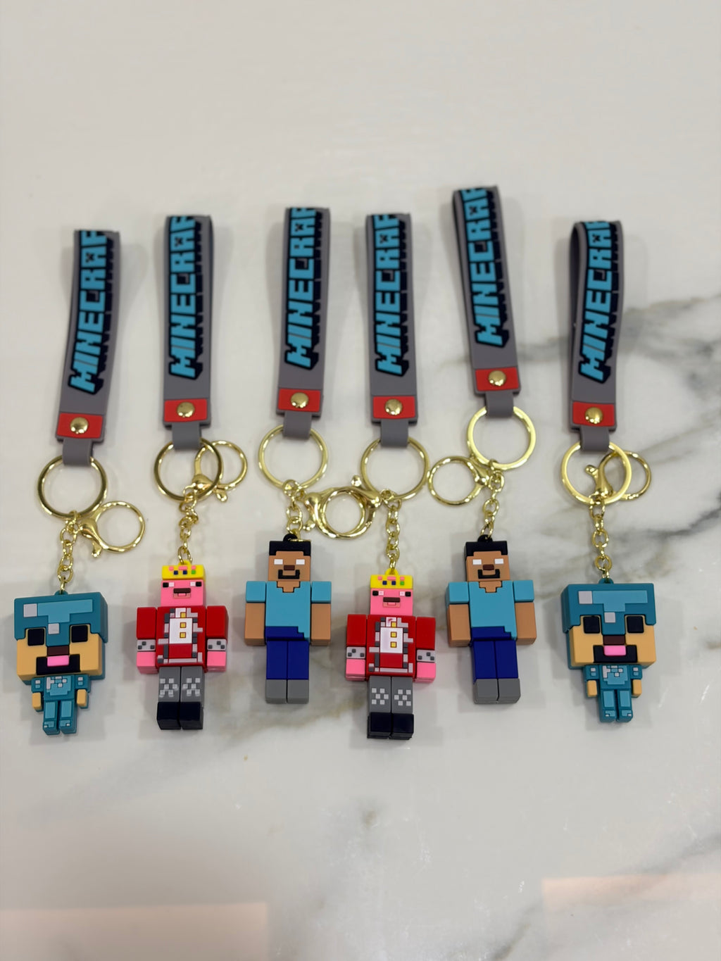 Jumbo rubber keychain
