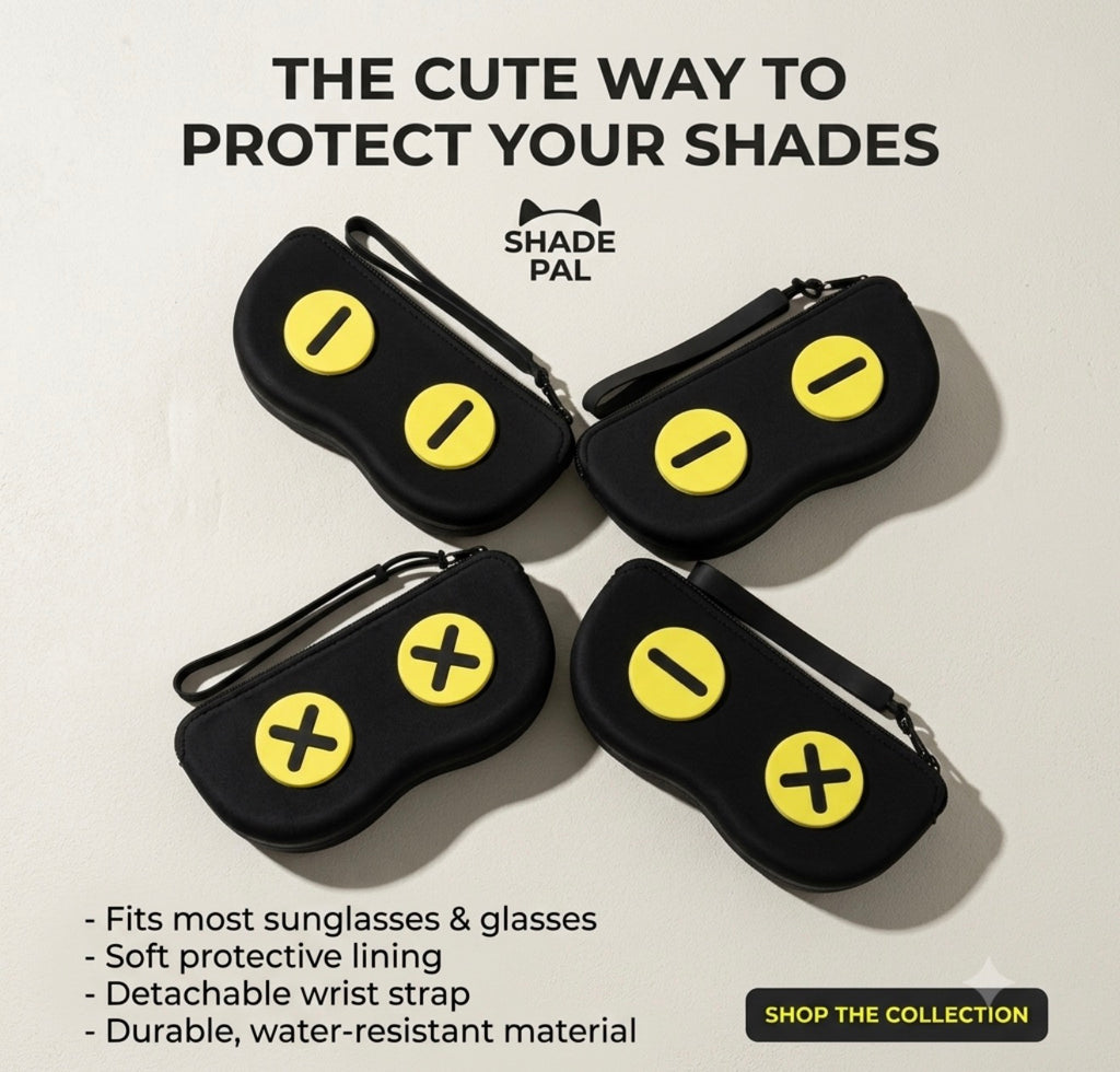 Shade Pal Expressive Eyewear Case