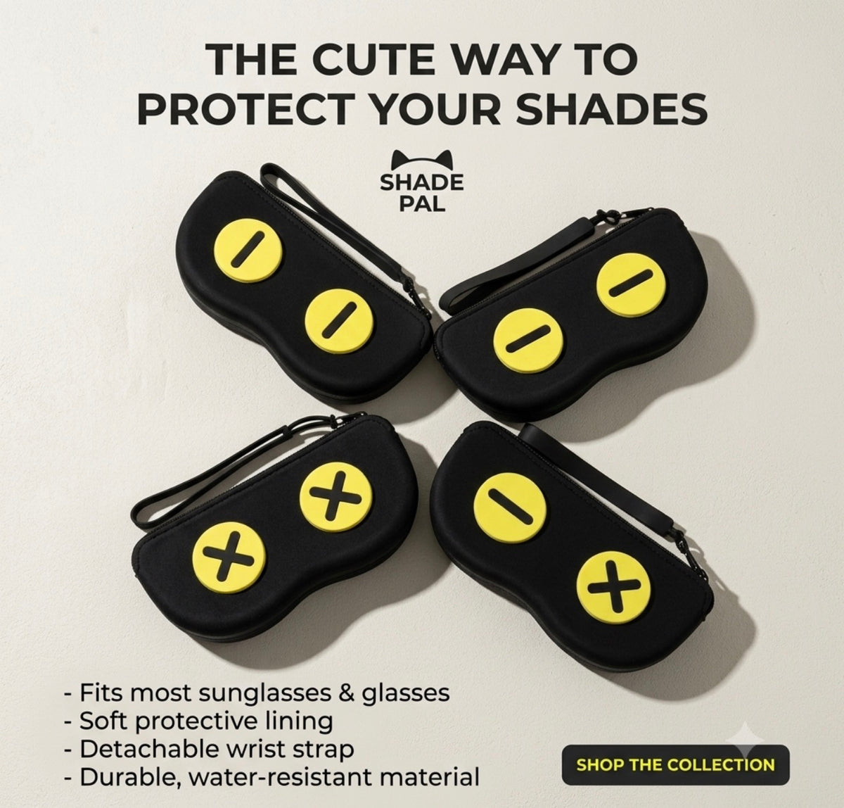 Shade Pal Expressive Eyewear Case