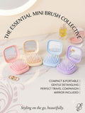 Stylish compact combs with mirror.