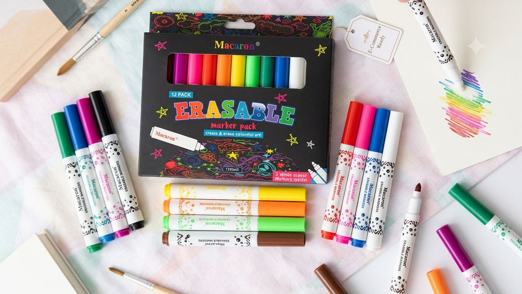 12 Pack Erasable Markers