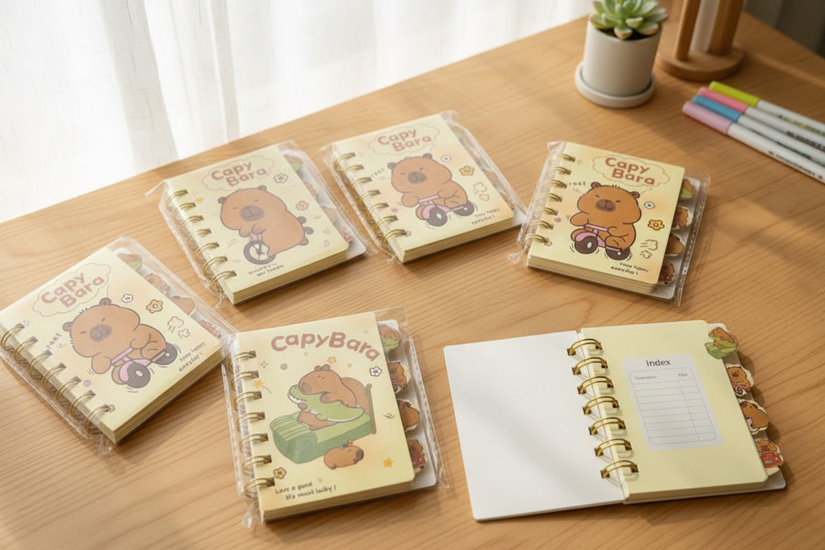 Capybara Mini Spiral Dairy