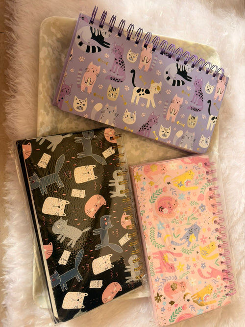 Big Size Pastel Cat Themed Weekly Planner