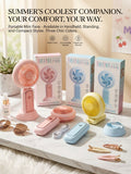 Foldable Electric Fan Compact Size