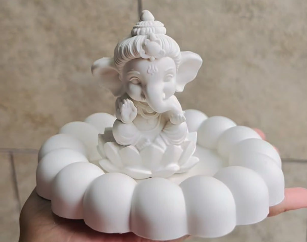 Ganesh Idol DIY kits with Bubble Plate