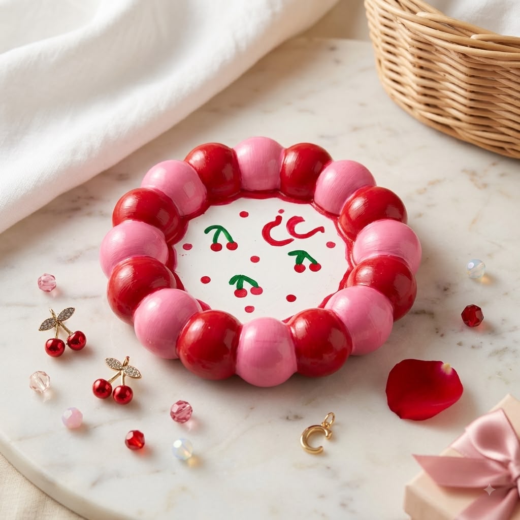 Bubble Tray/Coaster (Unpainted) DIY kit